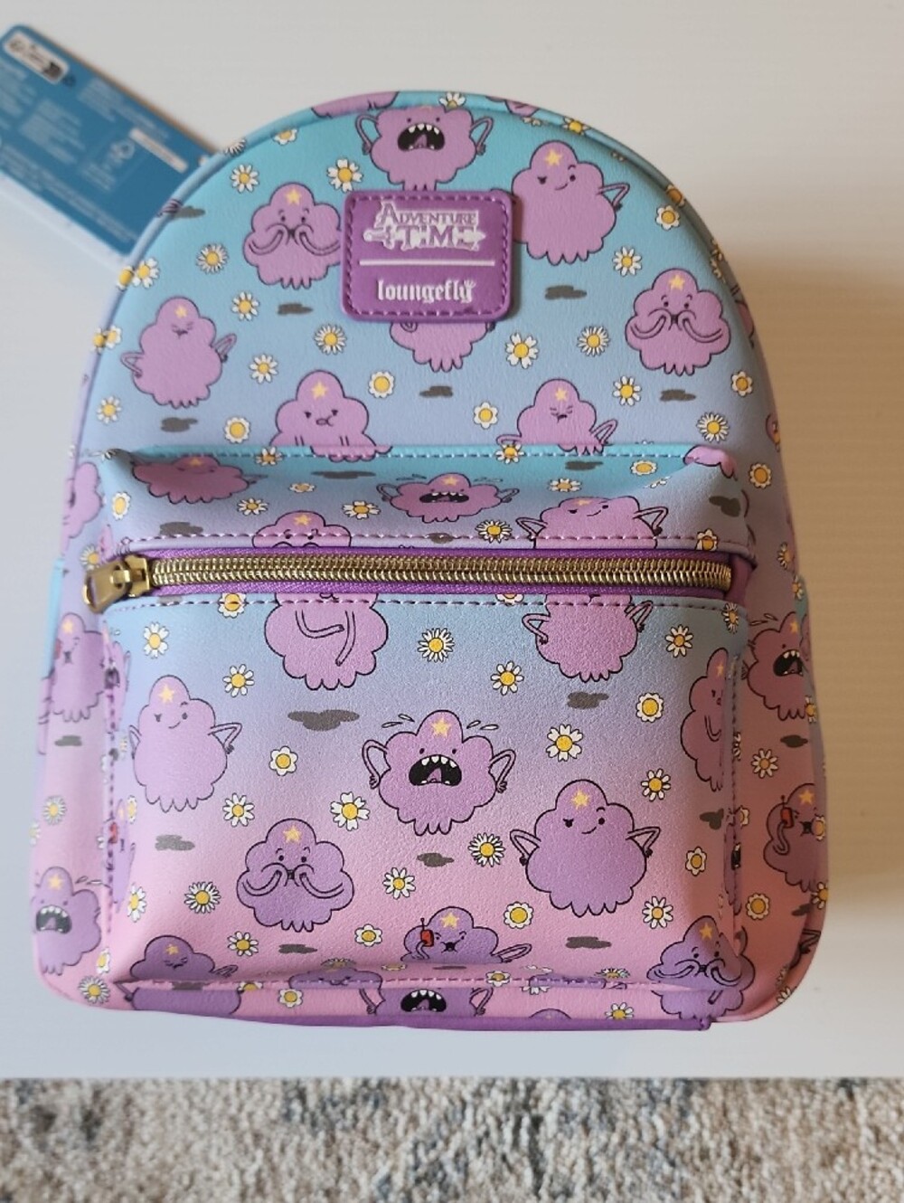 Loungefly Adventure Time Lumpy Space Princess Mini Backpack - New With Tags. - Picture 7 of 12